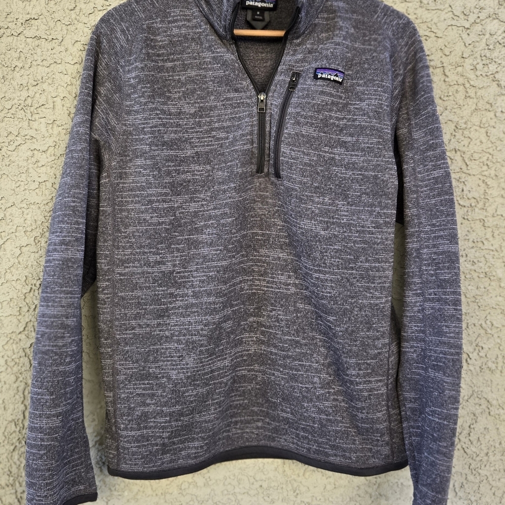 Patagonia Grey Quarter Zip Sweatshirt - Picture 6 of 9